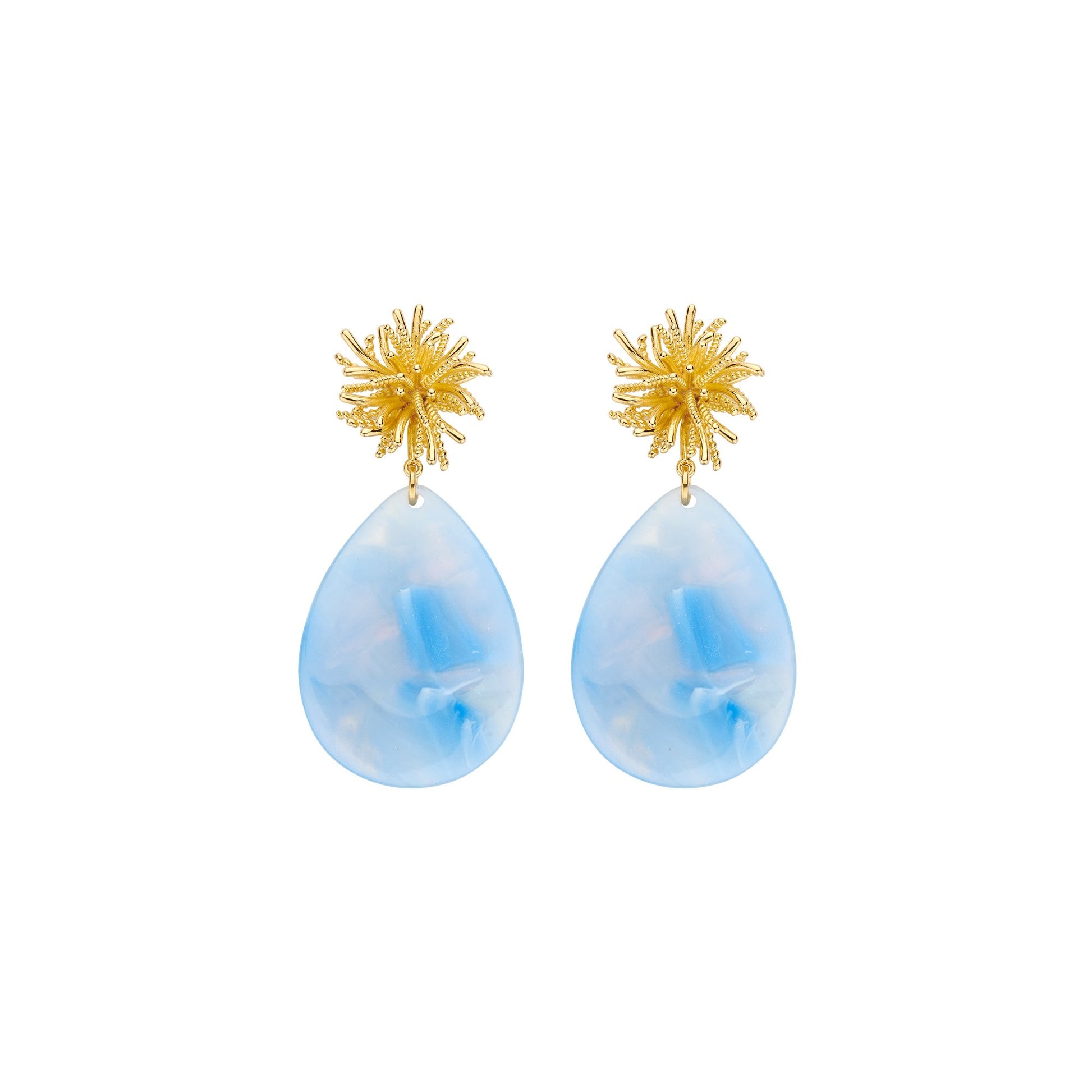 Ohrring Blue Lagun 7